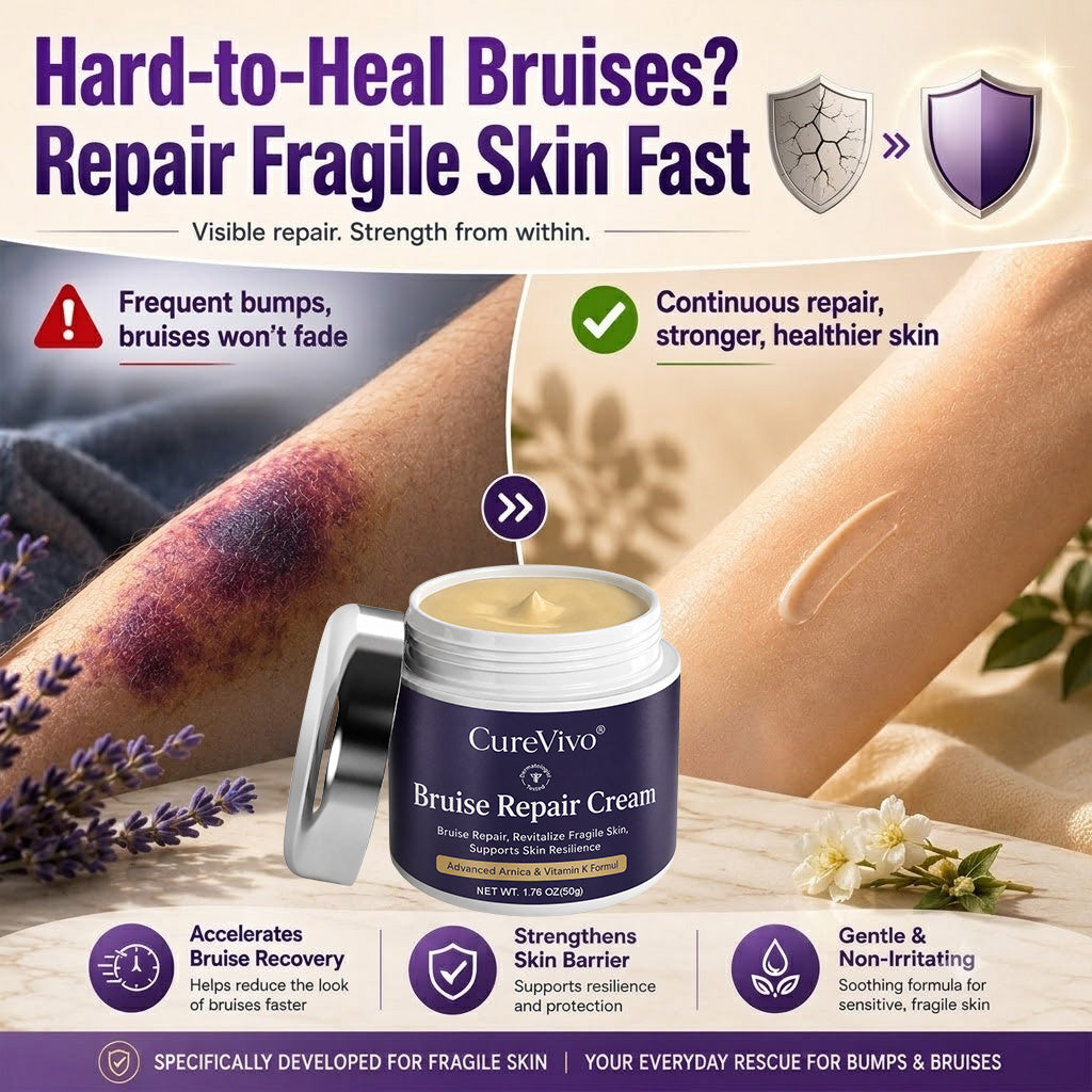💥100K+ SOLD💕- CureVivo® CureVivo® Bruise Repair & Skin Strengthening Cream