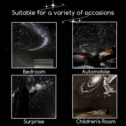 🌟2-in-1 Galaxy Projector Night Light-Adjustable Brightness 360° Rotating Design✨ ✨