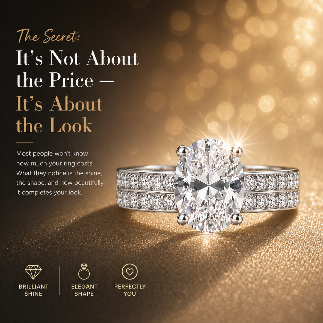 🔥Oneswear® Today's Limited-Time Special: 90% Off — Double-Layer Diamond Ring💎