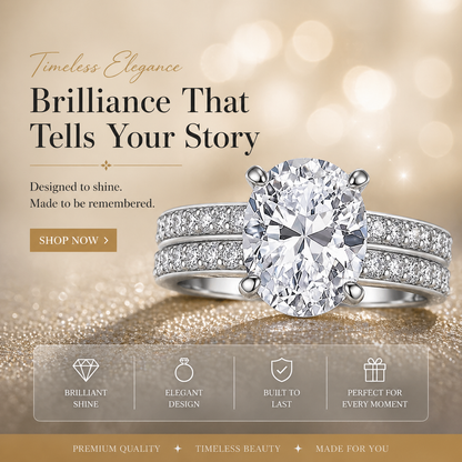🔥Oneswear® Today's Limited-Time Special: 90% Off — Double-Layer Diamond Ring💎